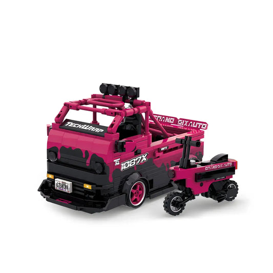 Tongshengju PowerBuild 1087x Pickup Truck Car Building Blocks Set For Adults & Kids Gift(604PCS)