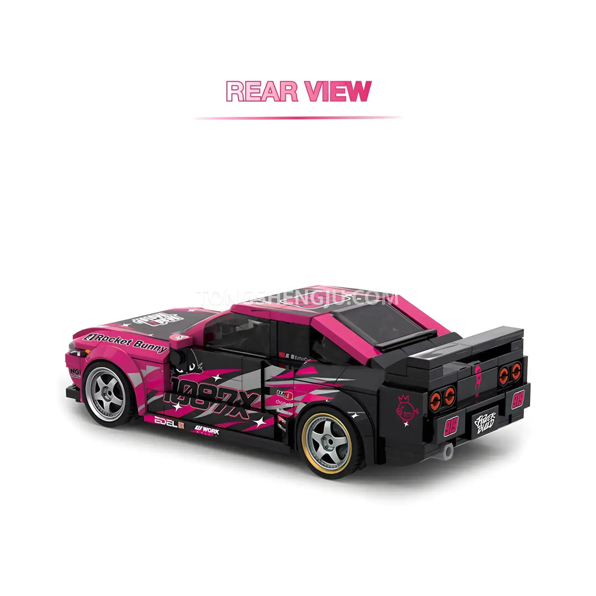 Tongshengju PowerBuild 1087x GTR R32 Sports Car Building