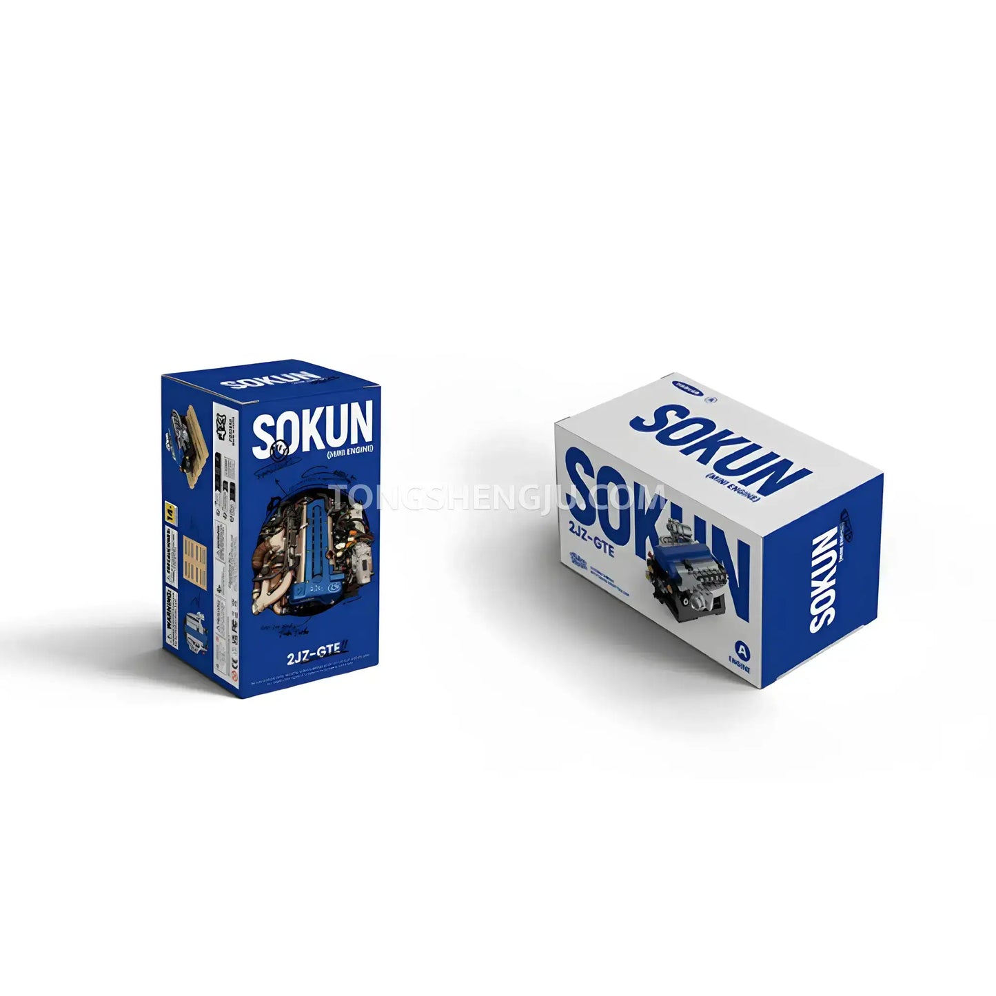 package size of happybuild powerbuild pb8869a sokun 2jz gte mini engine model car bulding blocks set