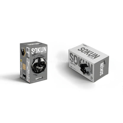 package size of happybuild powerblock pb8869c sukon db9 v12 mini engine model car building set 