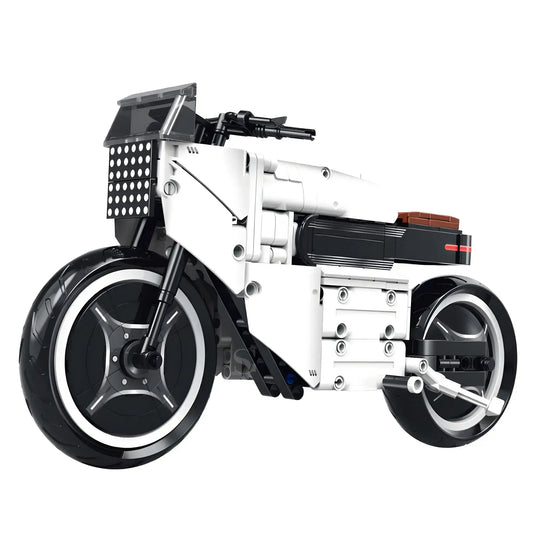 static version of shuanggao 60539 porsche 619 technic motorcycle building blocks set model motorcycle