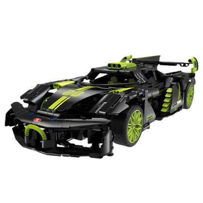 static version of shuanggao bugatti v16 building blocks model toy car