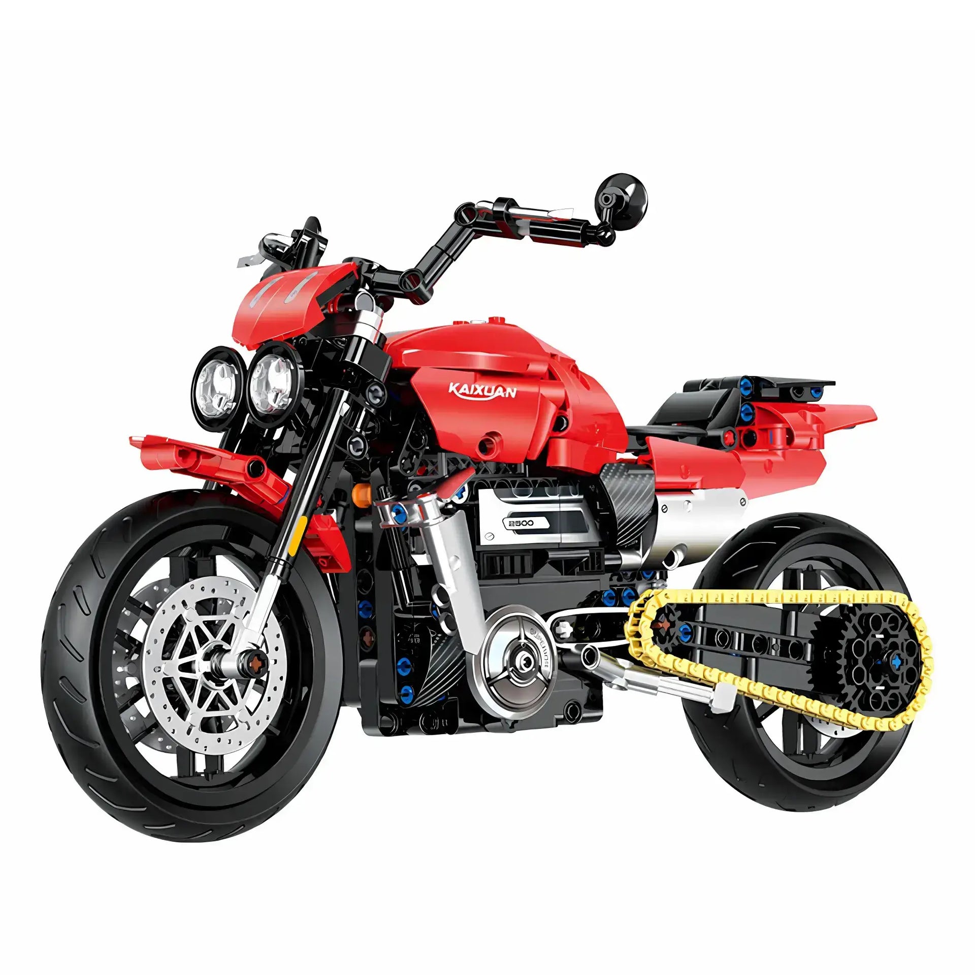 Tongshengju 1:8 KAIXUAN Rocket (578PCS) Motorcycle Building