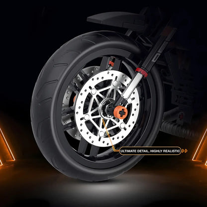 shuanggao 60501 super duke 1290 model motorcycle building blocks toy ultimate detail highly realistic