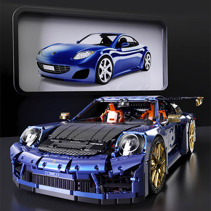 1:6 taigaole porsche 911 building block toy car simulation restore