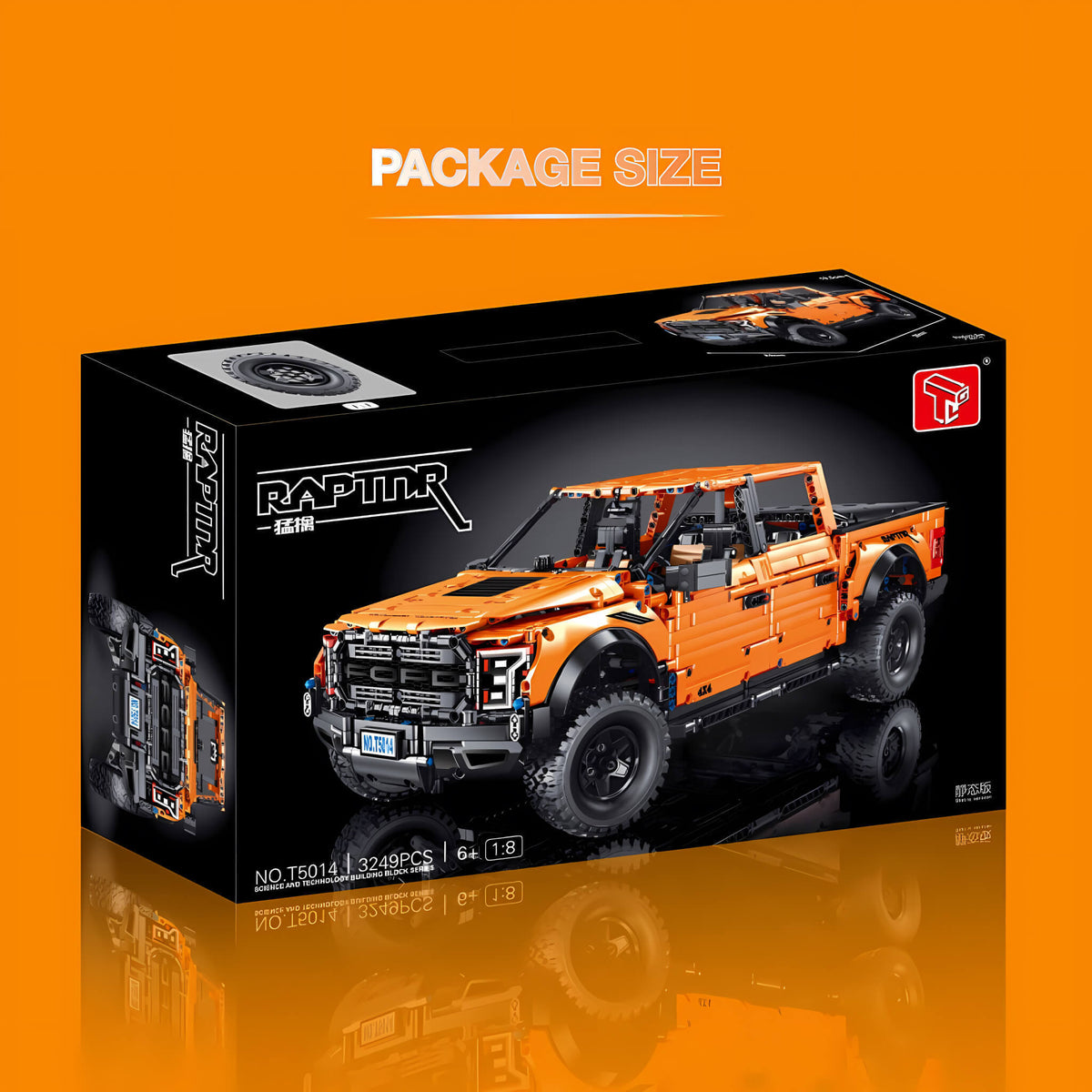 Lego Model Ford Raptor Lego Ford F150 Raptor Scale