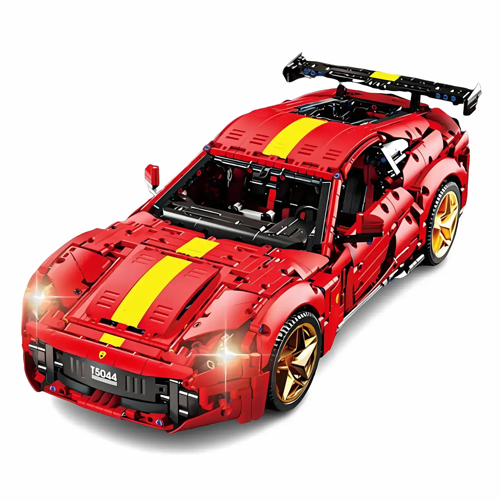 static version of taigaole t5044 falali 812 model car building blocks toy