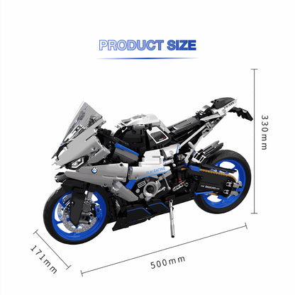 product size of tuomu t3007 sr1000 model building blocks model toy motorcycle