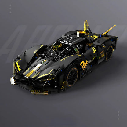 tuomu t1006 apollo leixing evo model car building blocks toy block racing series compatible with lego