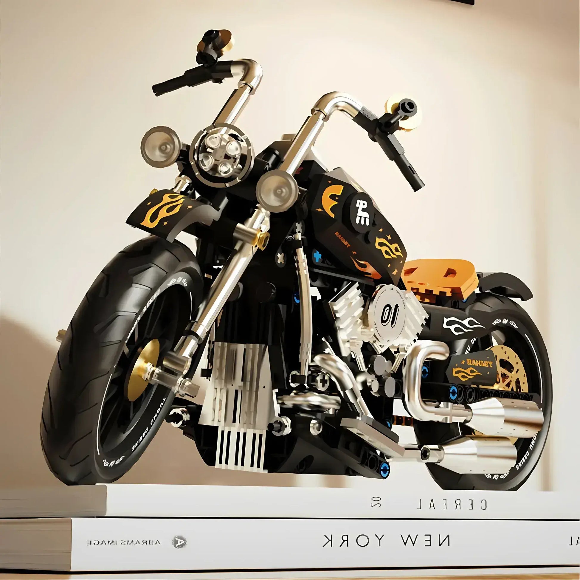Tongshengju Hanley Motorcycle (445PCS) Building Blocks Set For Tongshengju Hanley Motorcycle (445PCS) Building Blocks Set For
