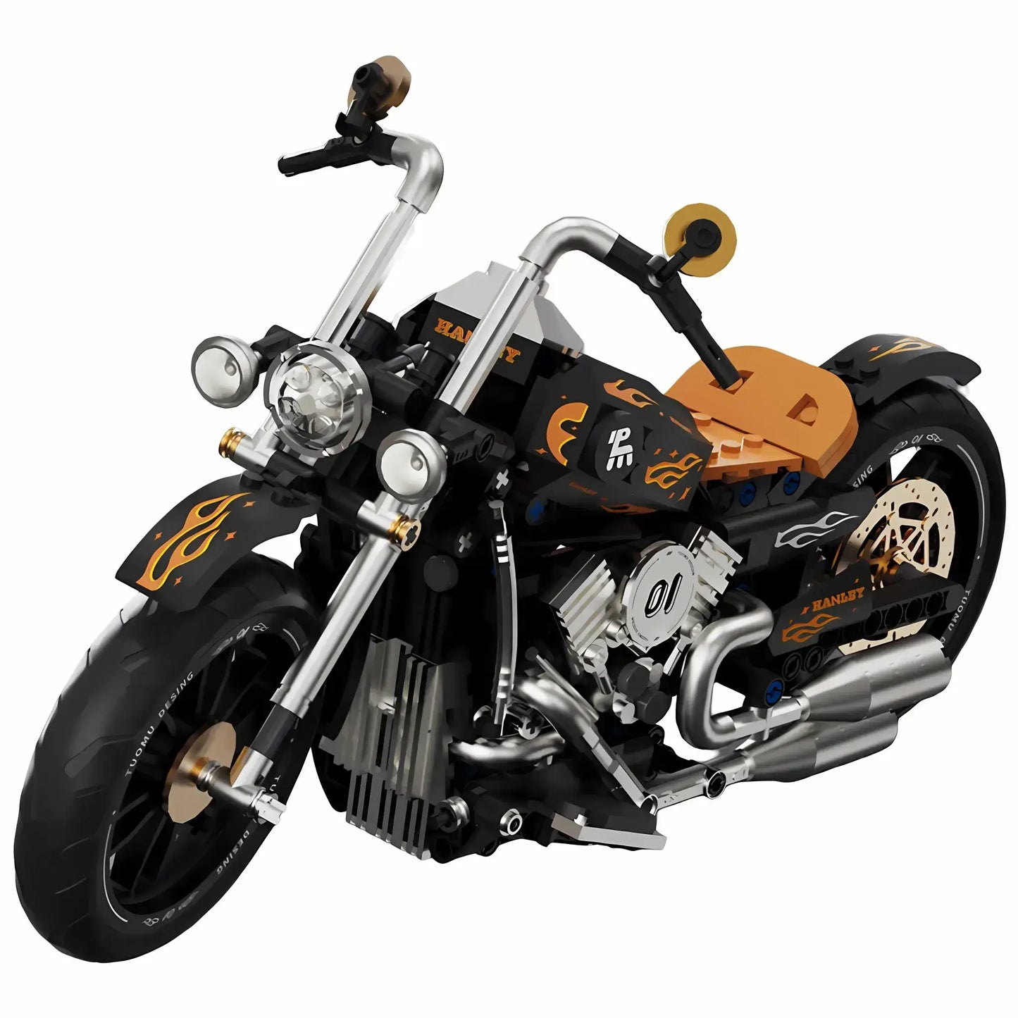 Tongshengju Hanley Motorcycle (445PCS) Building Blocks Set For