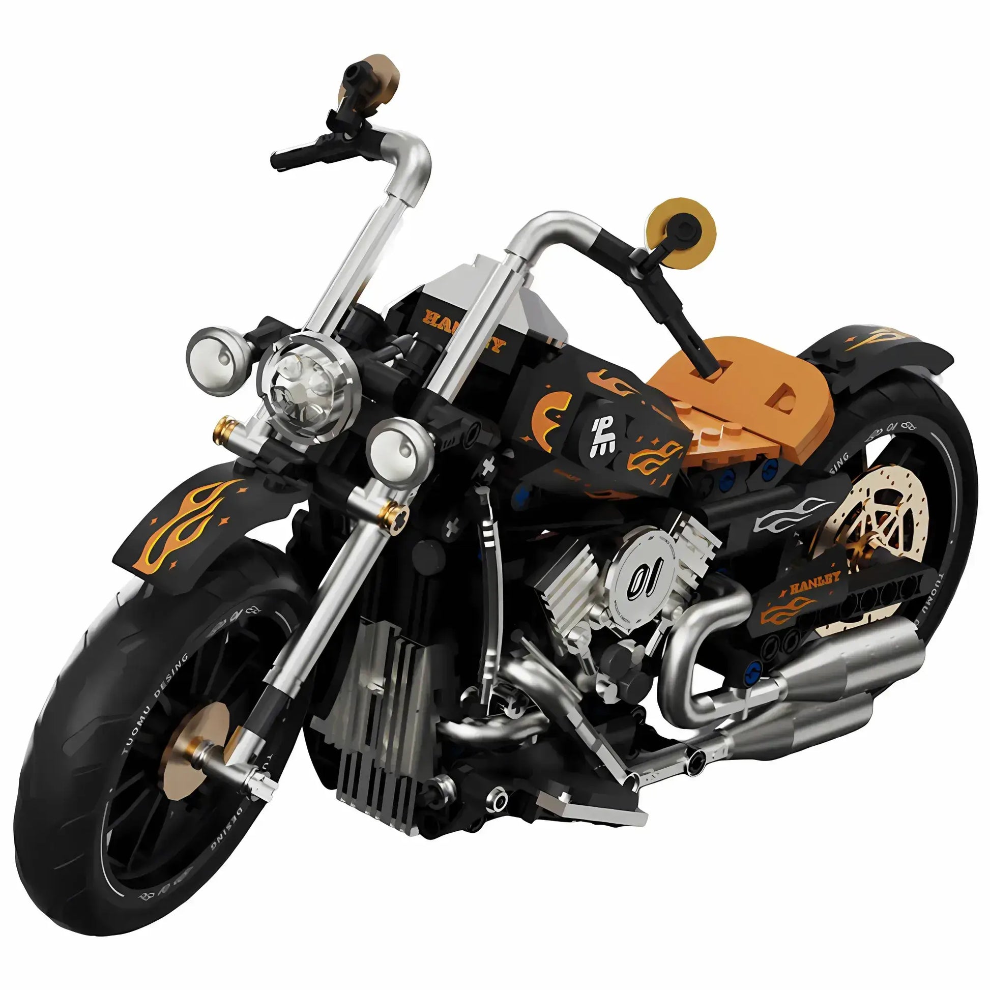 Tongshengju Hanley Motorcycle (445PCS) Building Blocks Set For Tongshengju Hanley Motorcycle (445PCS) Building Blocks Set For