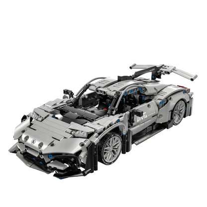 static version of tuomu t3014 amg one technic car building blocks set model car