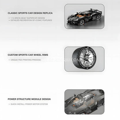 product details of tuomu t4003 bugatti v12 sports car building blocks set model car