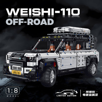1:8 weishi 110 building block toy car from guly 10620