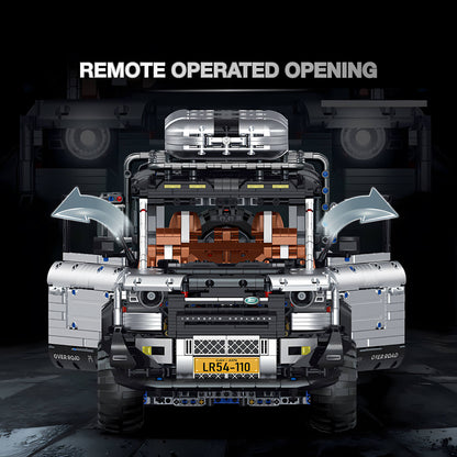 guly weishi 110 building blocks model toy car remote operated opening