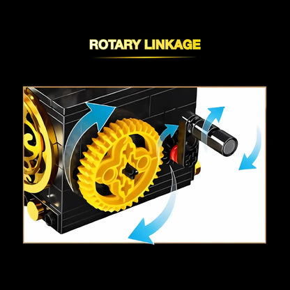 xiaojiaodu beetle machinery building blocks model toy animal rotary linkage