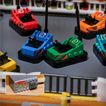 pack power of xiaojiaodu jd037 bumper car building blocks model toy