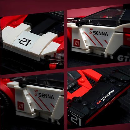 product details of xiaojiaodu jd050 mclaren senna gtr model car building blocks toy