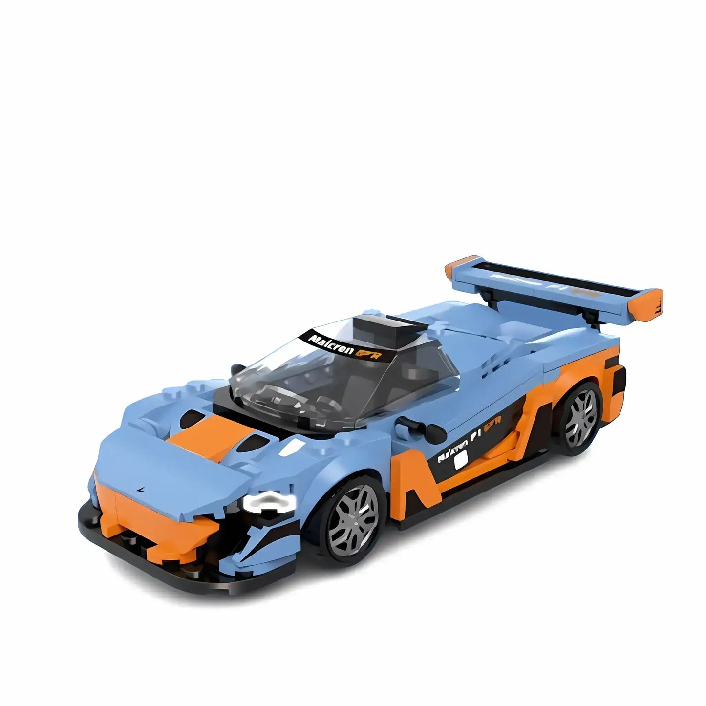 static version of xiaojiaodu jd051 mclaren p1 model car building blocks toy