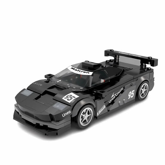 static version of xiaojiaodu jd052 mclaren f1 model car building blocks toy