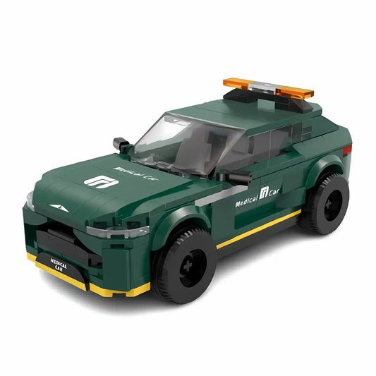 static version of xiaojiaodu jd058 aston martin f1 model car building blocks toy