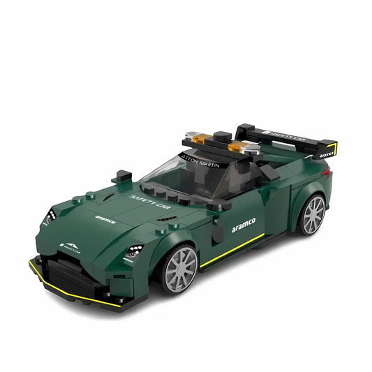 static version of xiaojiaodu jd059 aston martin f1 vantage model car building blocks toy