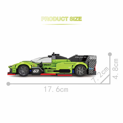 Tongshengju LE MANS LAMBO SC63 (302PCS) Sports Car Building Blocks