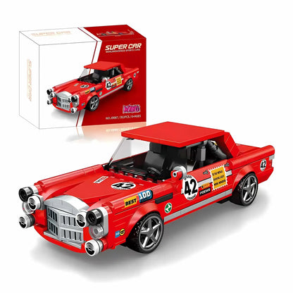 xiaojiaodu jd067 benz amg 300sel model car building blocks toy lego speed champions series
