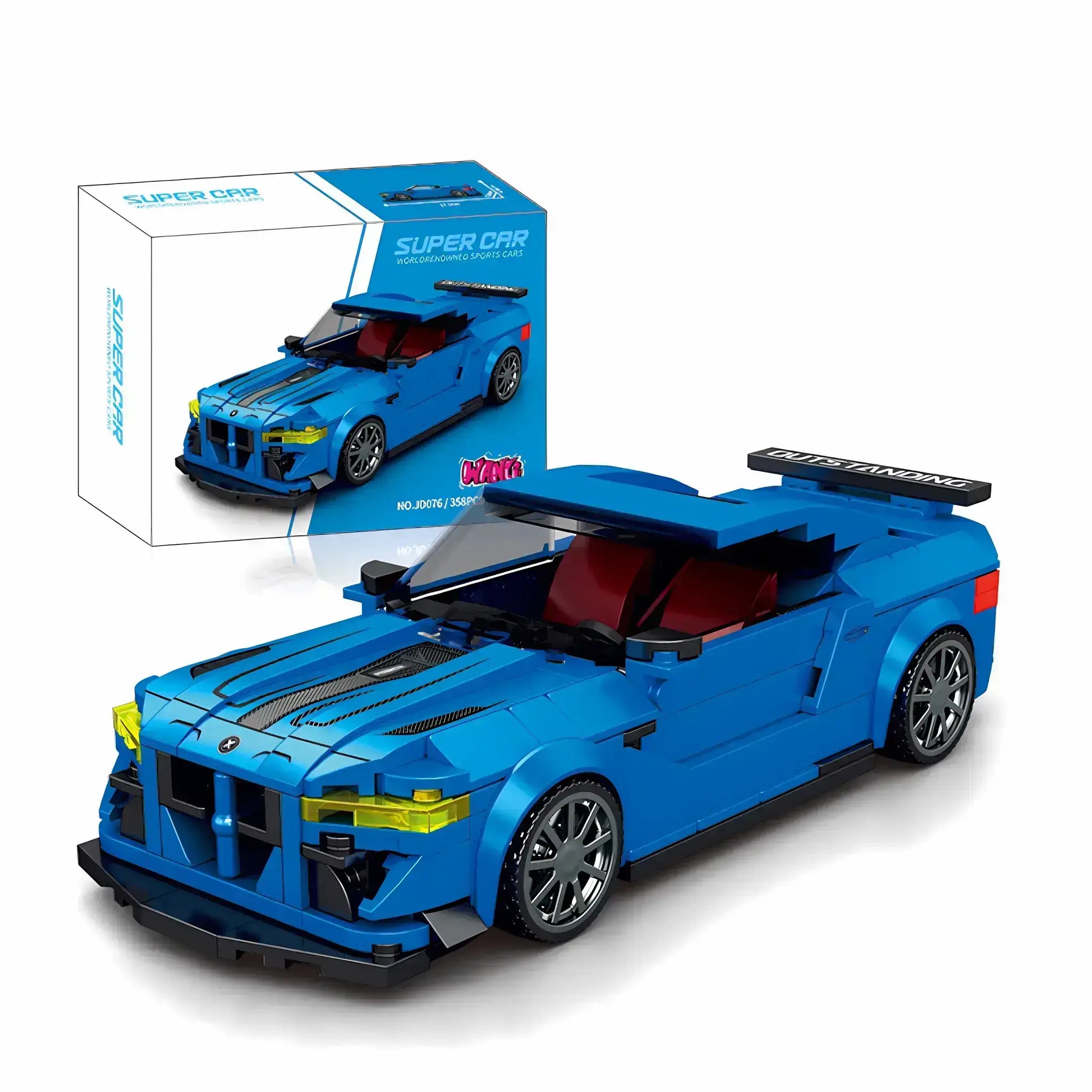 Tongshengju BM M41 (358PCS) Sports Car Building Blocks Set For Tongshengju BM M41 (358PCS) Sports Car Building Blocks Set For