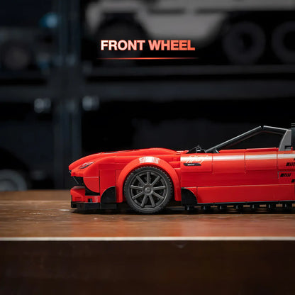 front wheel of xiaojiaodu jd079 mercedes amg one model car building blocks toy