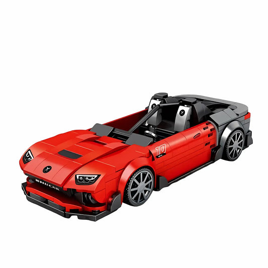 static version of xiaojiaodu jd079 mercedes amg one model car building blocks toy