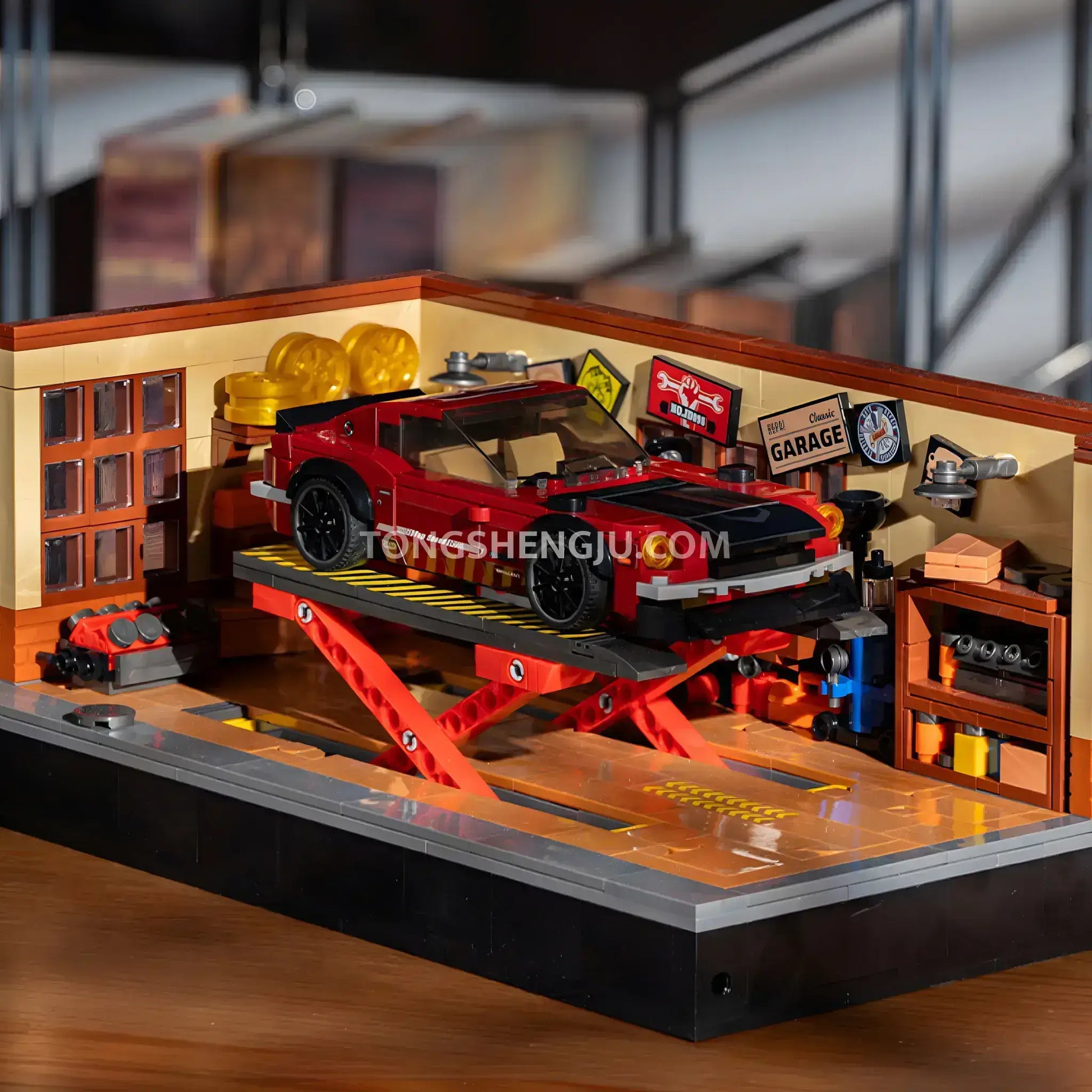 Tongshengju 240z (310PCS) Sports Car Building Blocks Set For Tongshengju 240z (310PCS) Sports Car Building Blocks Set For