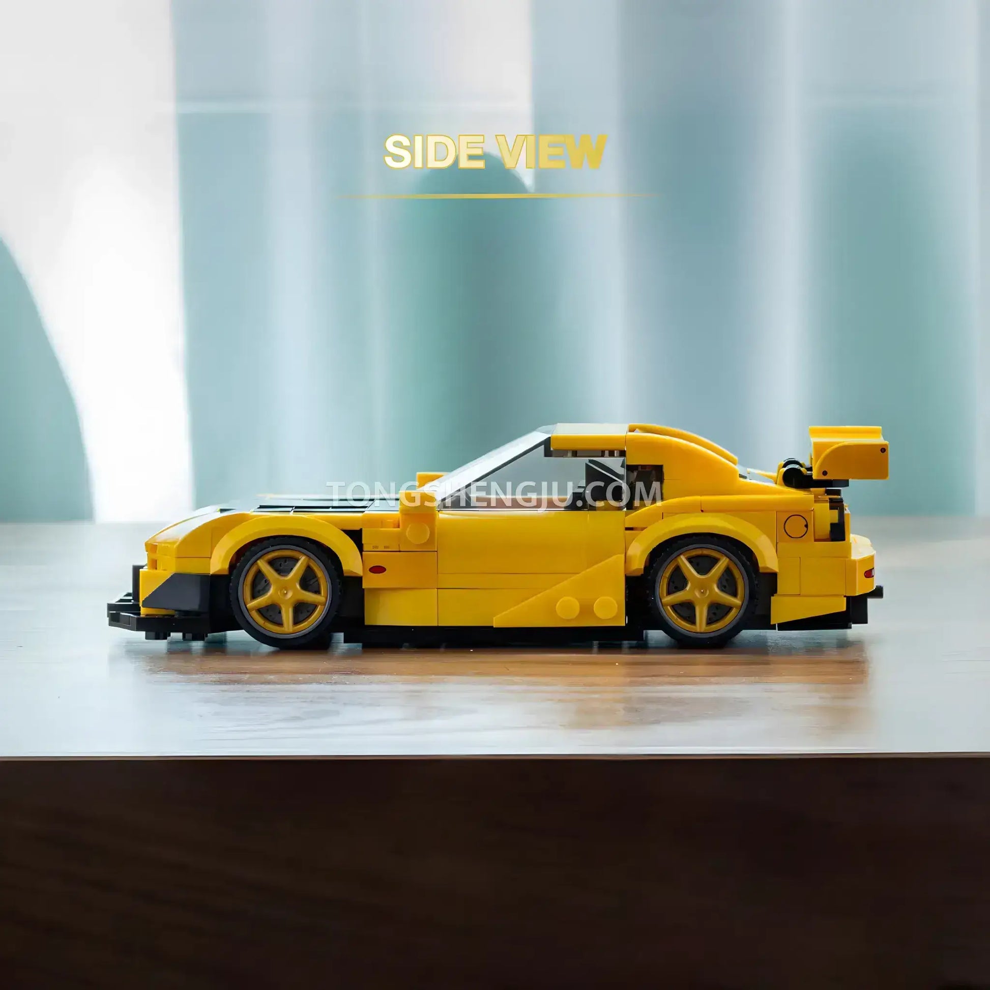 レッスル Tongshengju RX7 Sports Car Building Blocks Set For Adults
