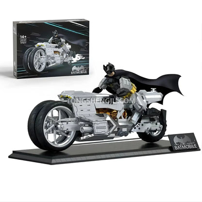 xiaojiaodu jd121 batmobile game movie building set model car compatible with lego speed champions series