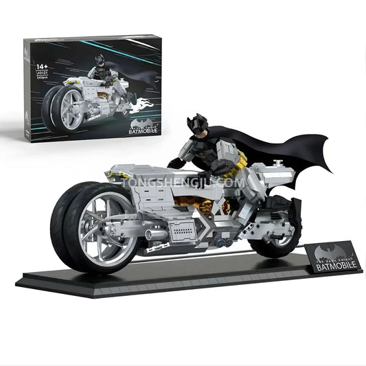 Tongshengju Batmobile Motorcyle Building Blocks Set For Adults & Kids Gift (2412PCS)
