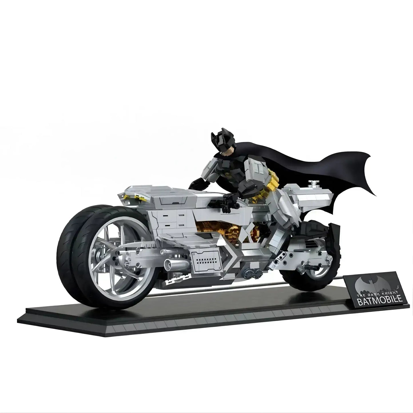Tongshengju Batmobile Motorcyle Building Blocks Set For Adults & Kids Gift (2412PCS)