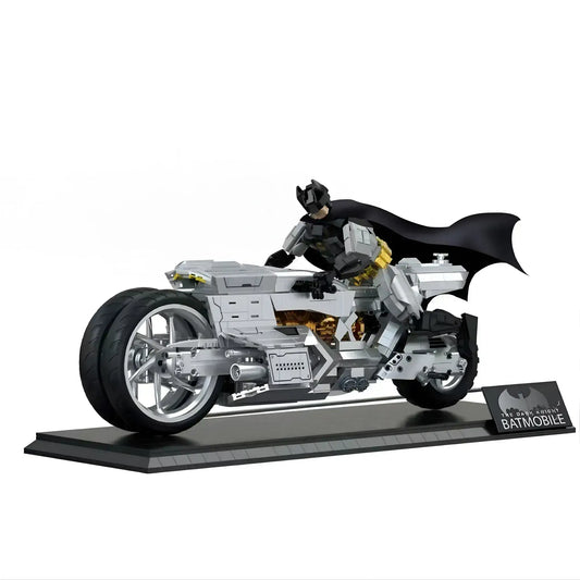Tongshengju Batmobile Motorcyle Building Blocks Set For Adults & Kids Gift (2412PCS)