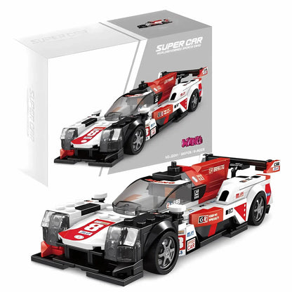 xiaojiaodu jd061 lemans gr010 model speed car building blocks toy 
