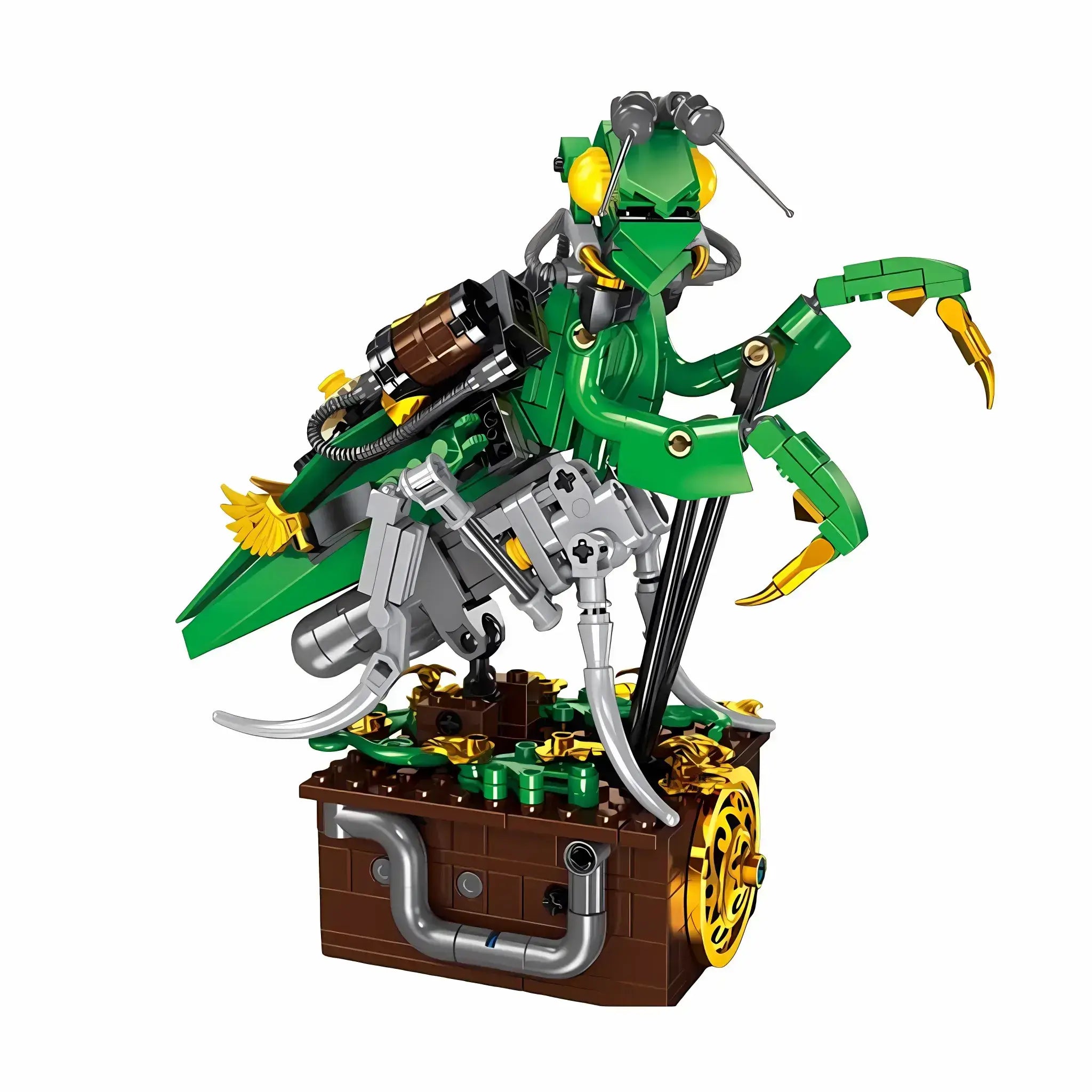 Tongshengju Mantis Machinery (392PCS) Mecha Building Blocks Set For Ad ...