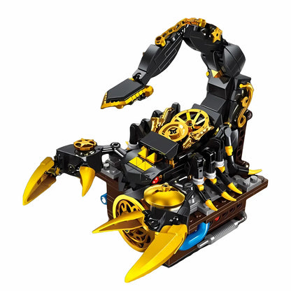 static version of xiaojiaodu scorpion machinery building blocks model toy animal