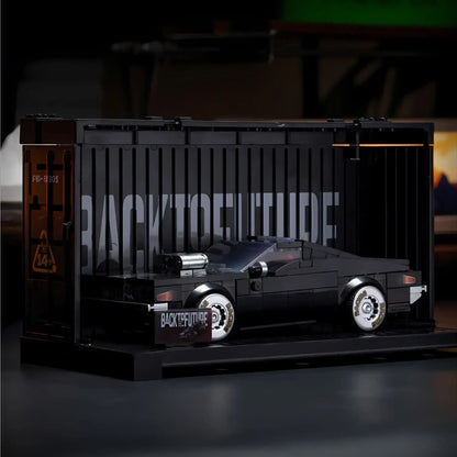 happy build powerblock pb8801 shadow sprinter model car building blocks toy car container back