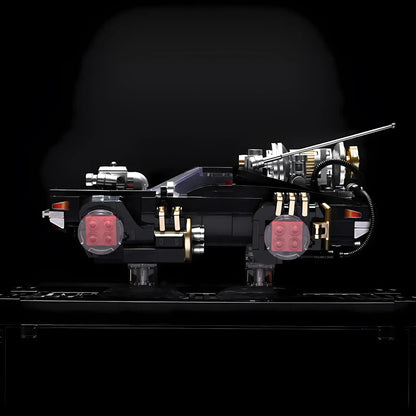 side view of happy build powerblock pb8801 shadow sprinter model car building blocks toy switchable mode