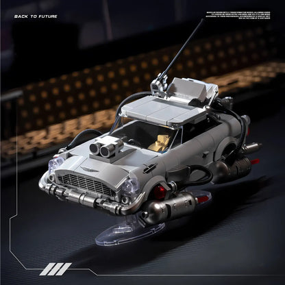 happy build powerblock pb8802 sliver stream soarer model car building blocks toy airplane mode