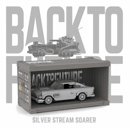 happy build powerblock pb8802 sliver stream soarer model car building blocks toy car in container