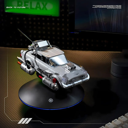 front view of happy build powerblock pb8802 sliver stream soarer model car building blocks toy