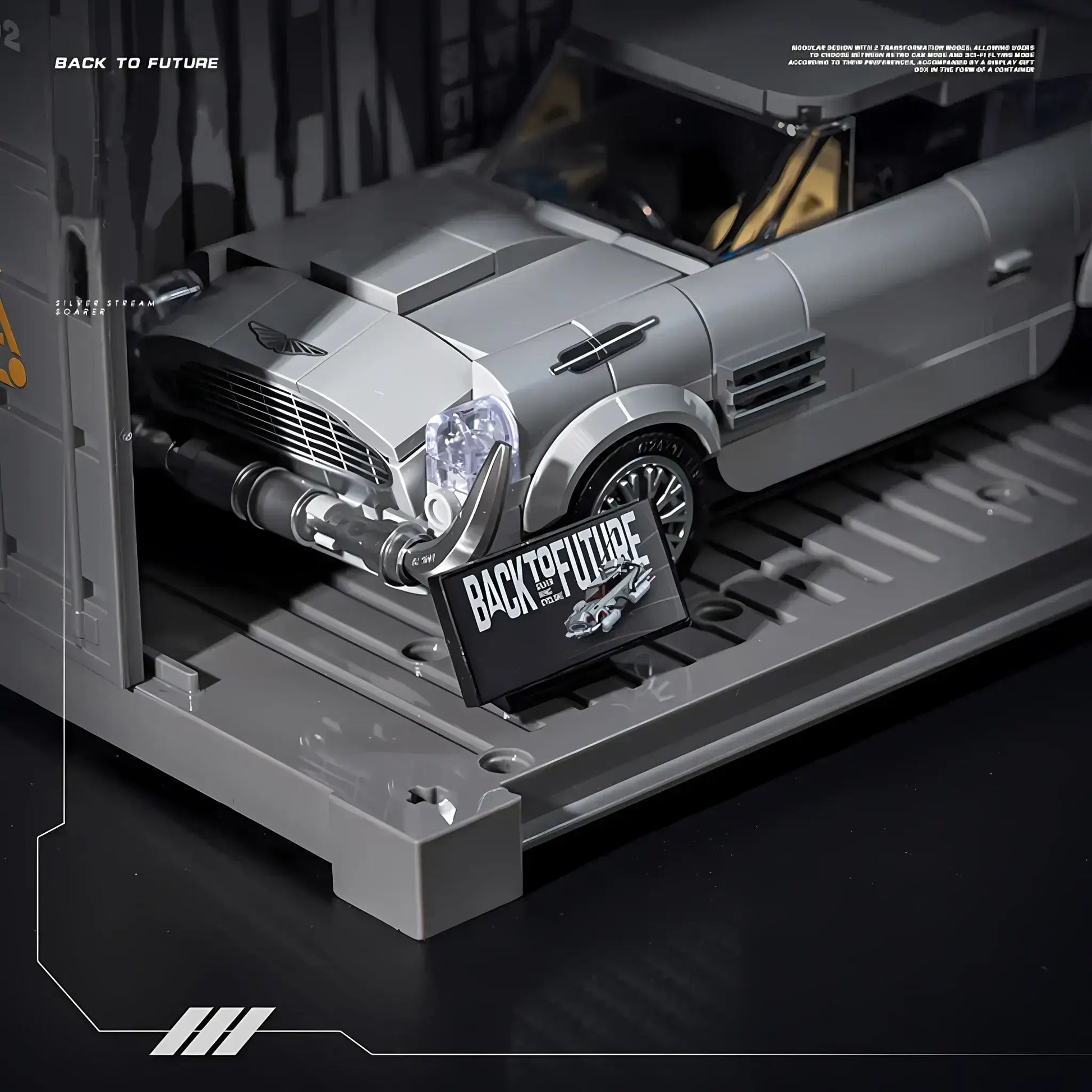 Tongshengju PowerBlock 2in1 Sliver Stream Soarer (574PCS Tongshengju PowerBlock 2in1 Sliver Stream Soarer (574PCS