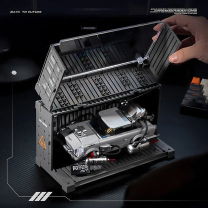 happy build powerblock pb8802 sliver stream soarer model car building blocks toy opened container