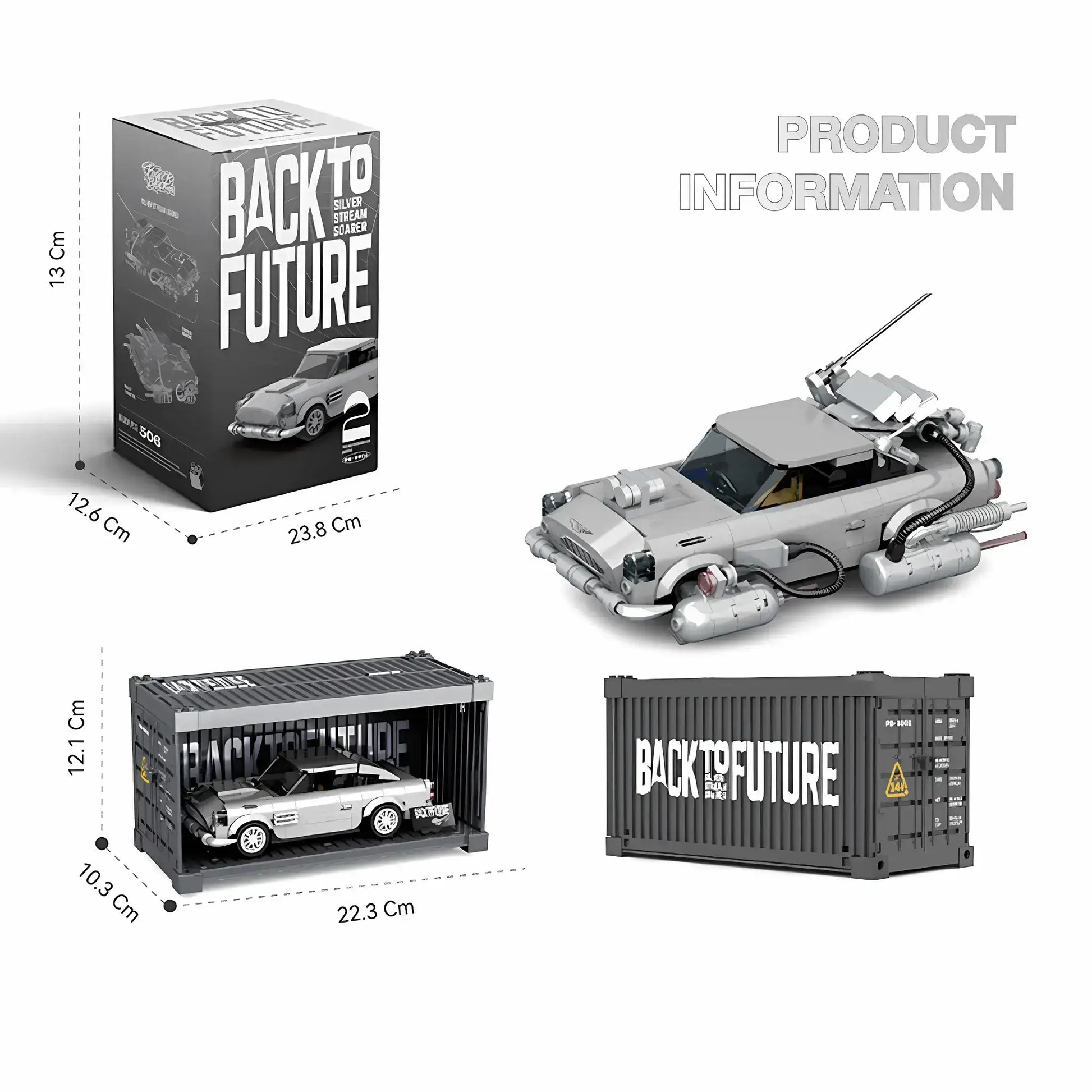 Tongshengju PowerBlock 2in1 Sliver Stream Soarer (574PCS Tongshengju PowerBlock 2in1 Sliver Stream Soarer (574PCS