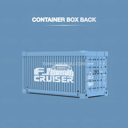 container box back of happy build powerblock pb8806 toyota fj40 building blocks model toy off road car